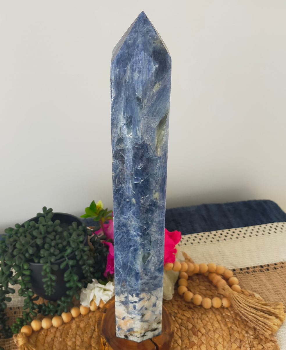 Blue Kyanite Tower