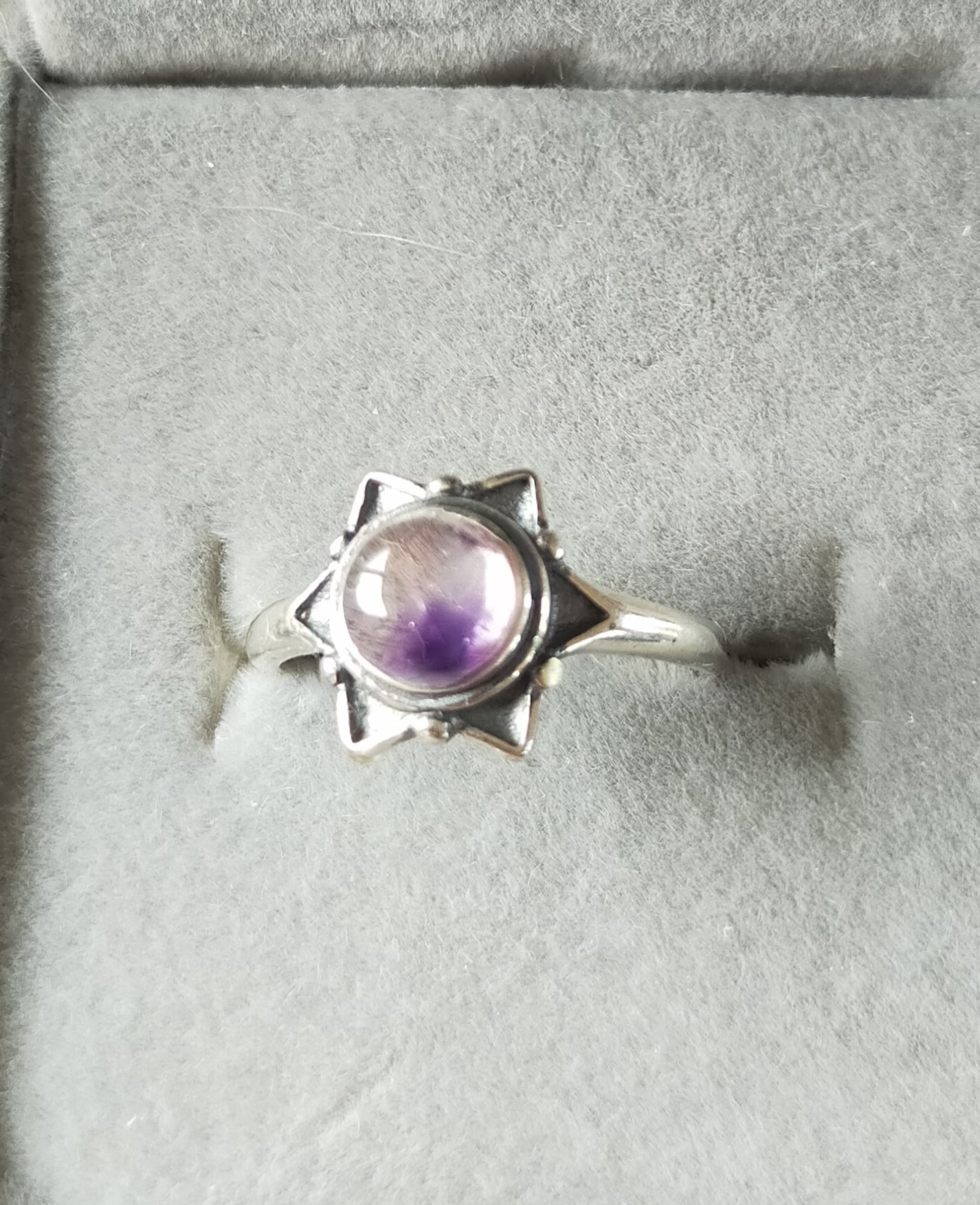 Sterling Silver Super 7 Ring