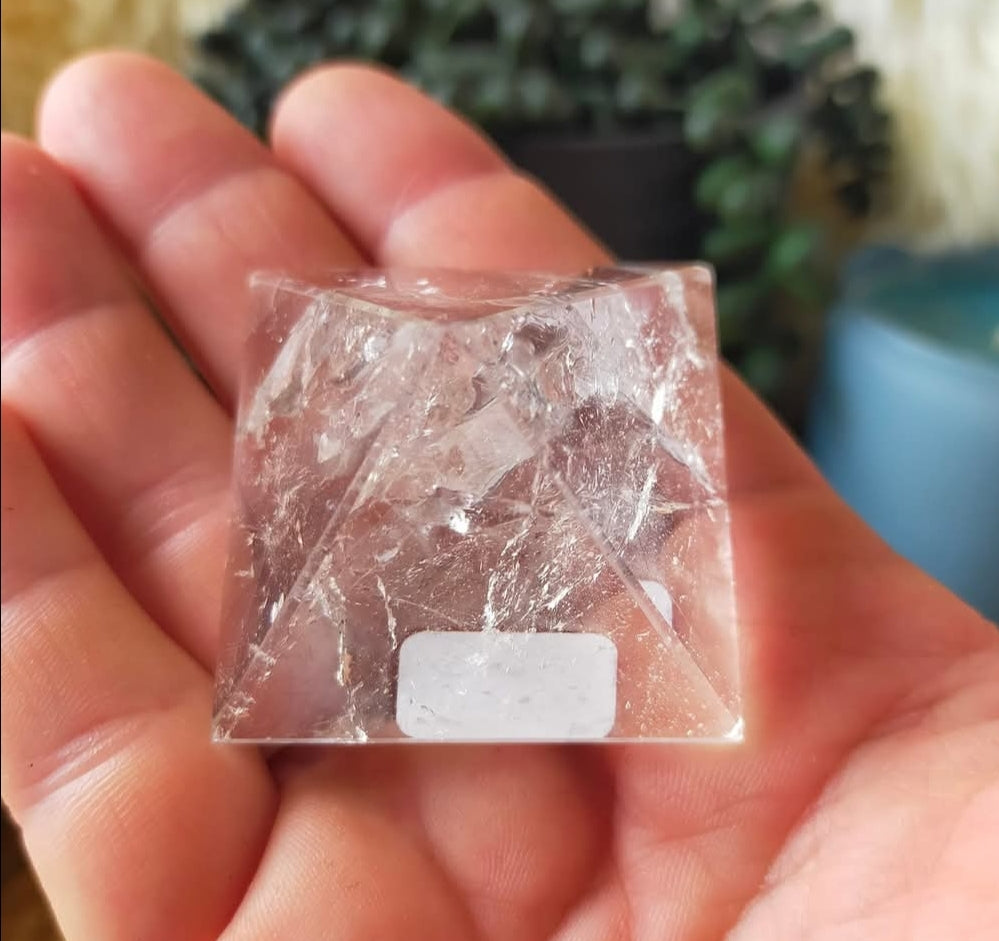 Clear Quartz Pyramid