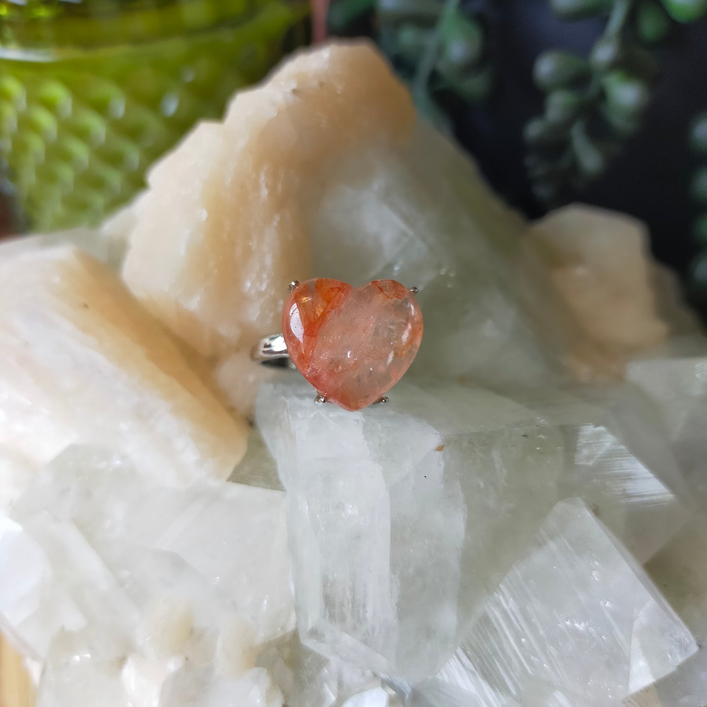 Fire Quartz Ring