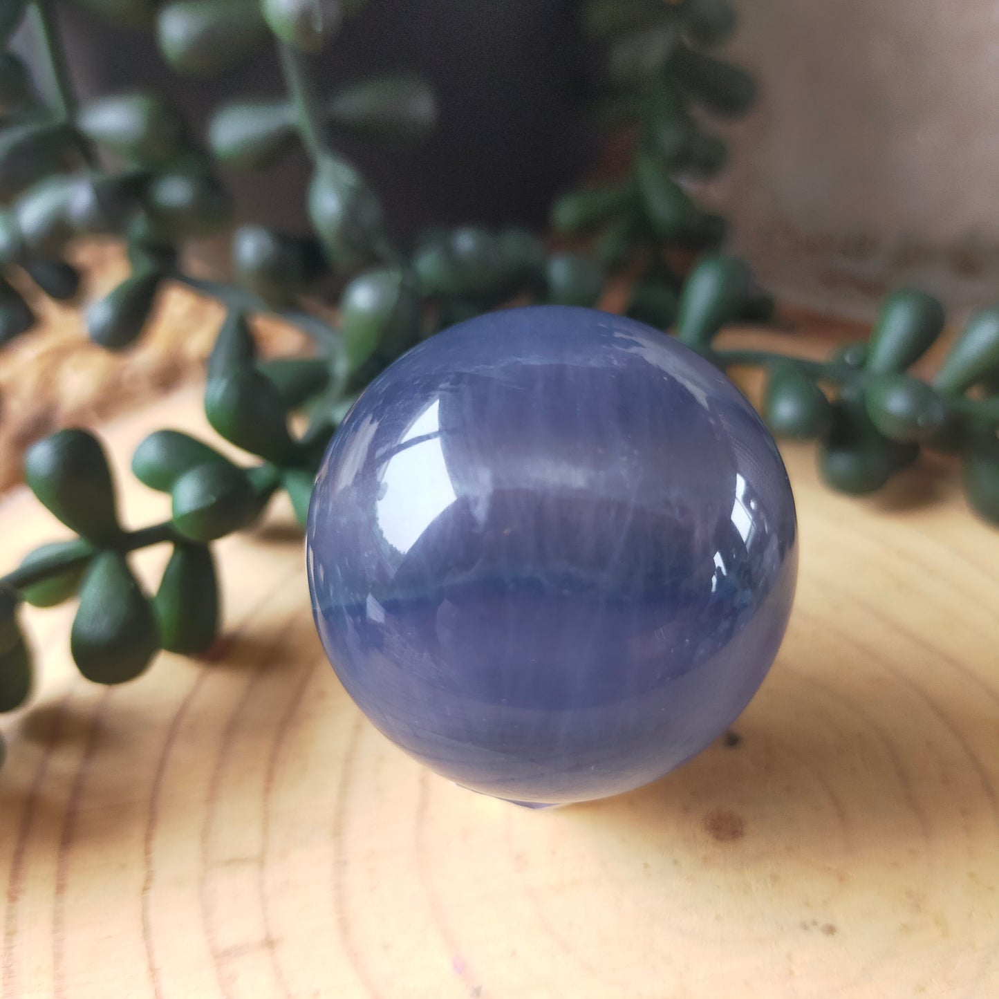 Blue Fluorite Sphere