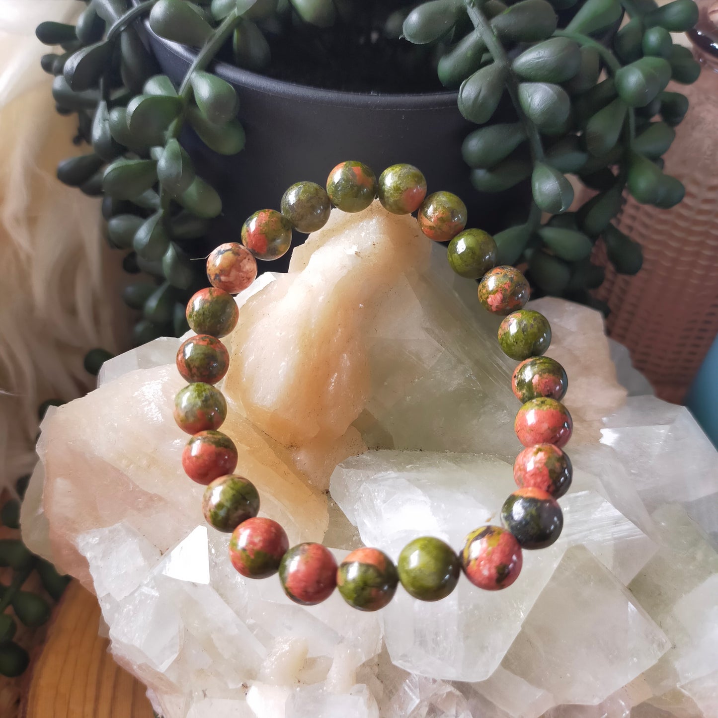 Unakite Bracelet