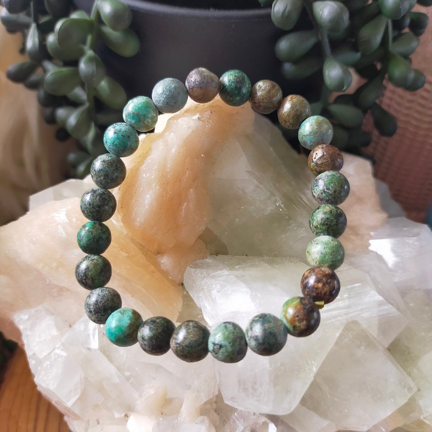 African Turquoise Jasper Bracelet