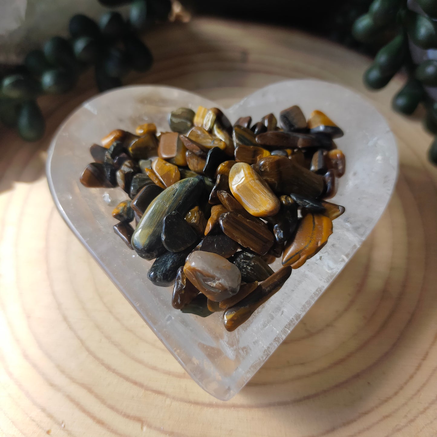 Tigers Eye Crystal Chips