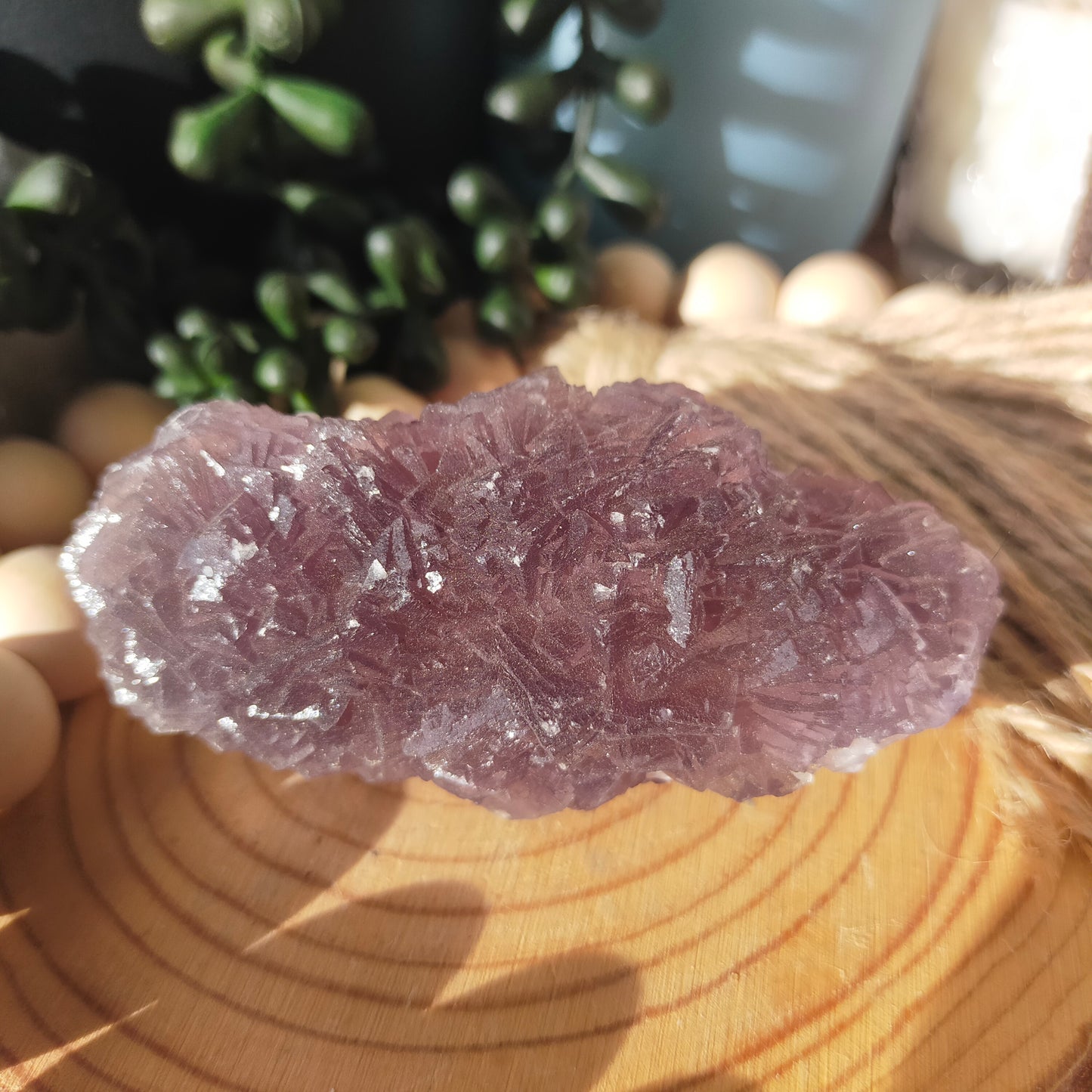 Raw Purple Fluorite