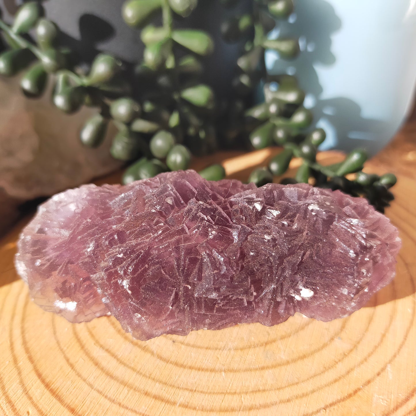 Raw Purple Fluorite