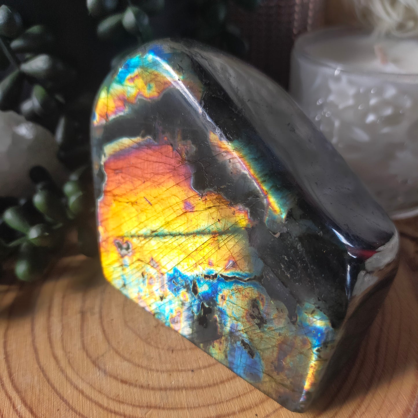 Rainbow Labradorite Freeform