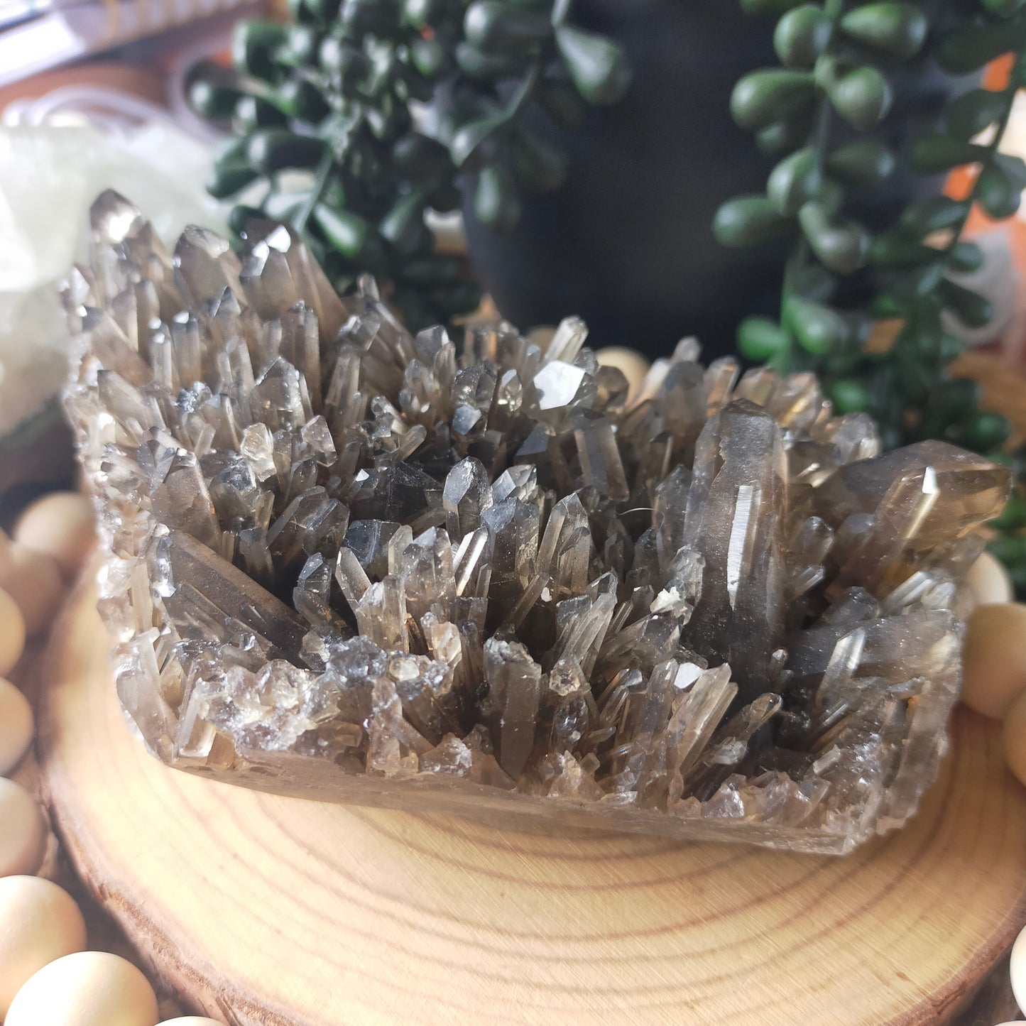 Smokey Quartz Cluster