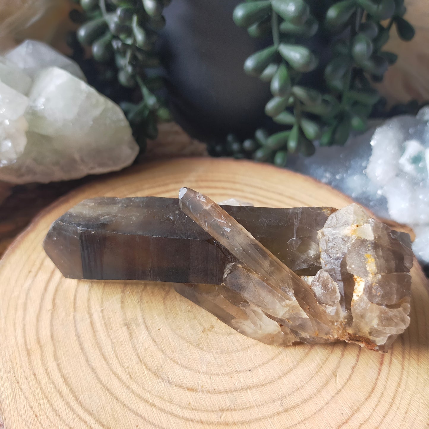 Smokey Quartz Raw Point