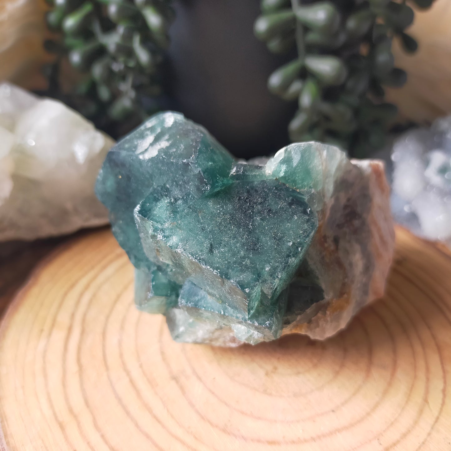 Raw Green Fluorite