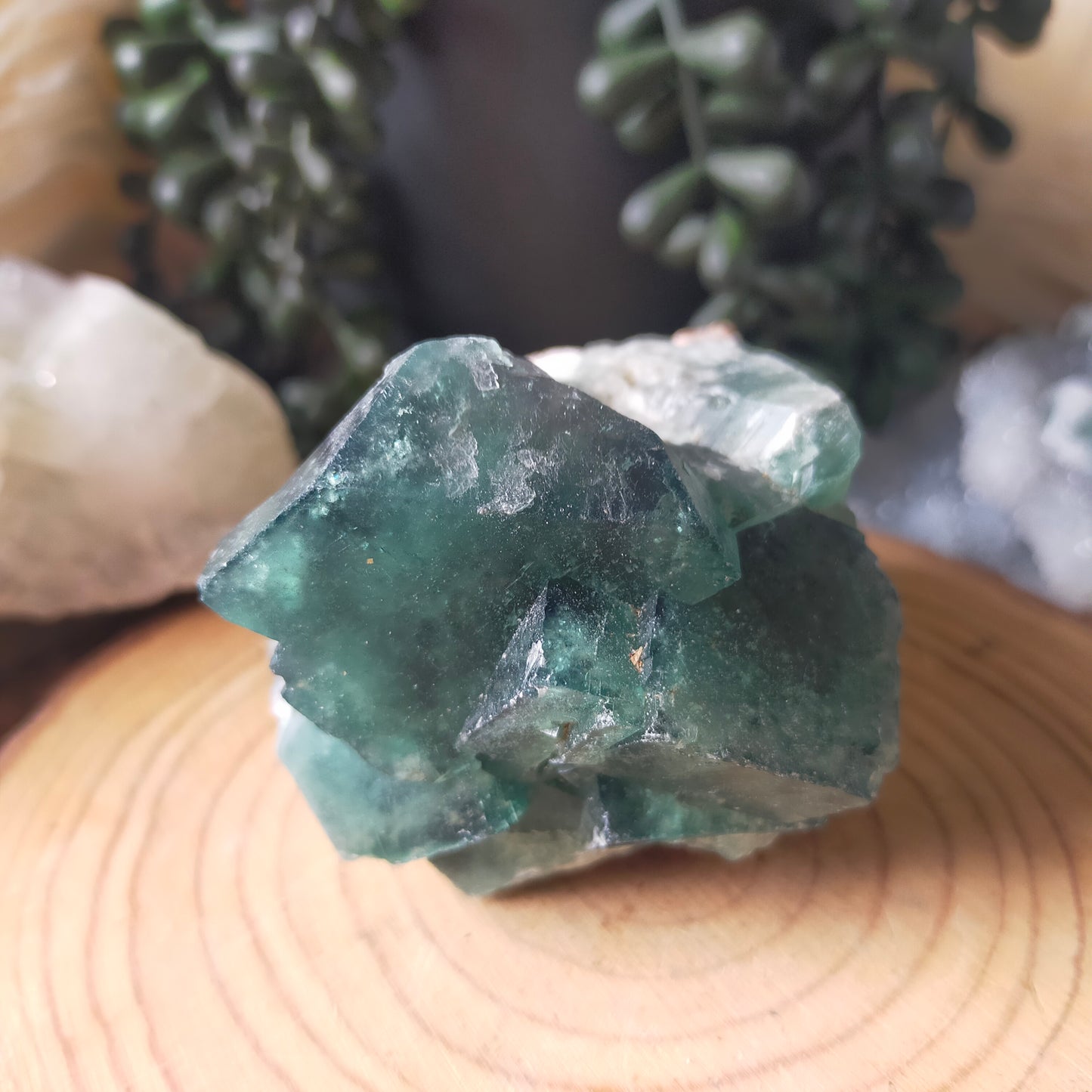 Raw Green Fluorite
