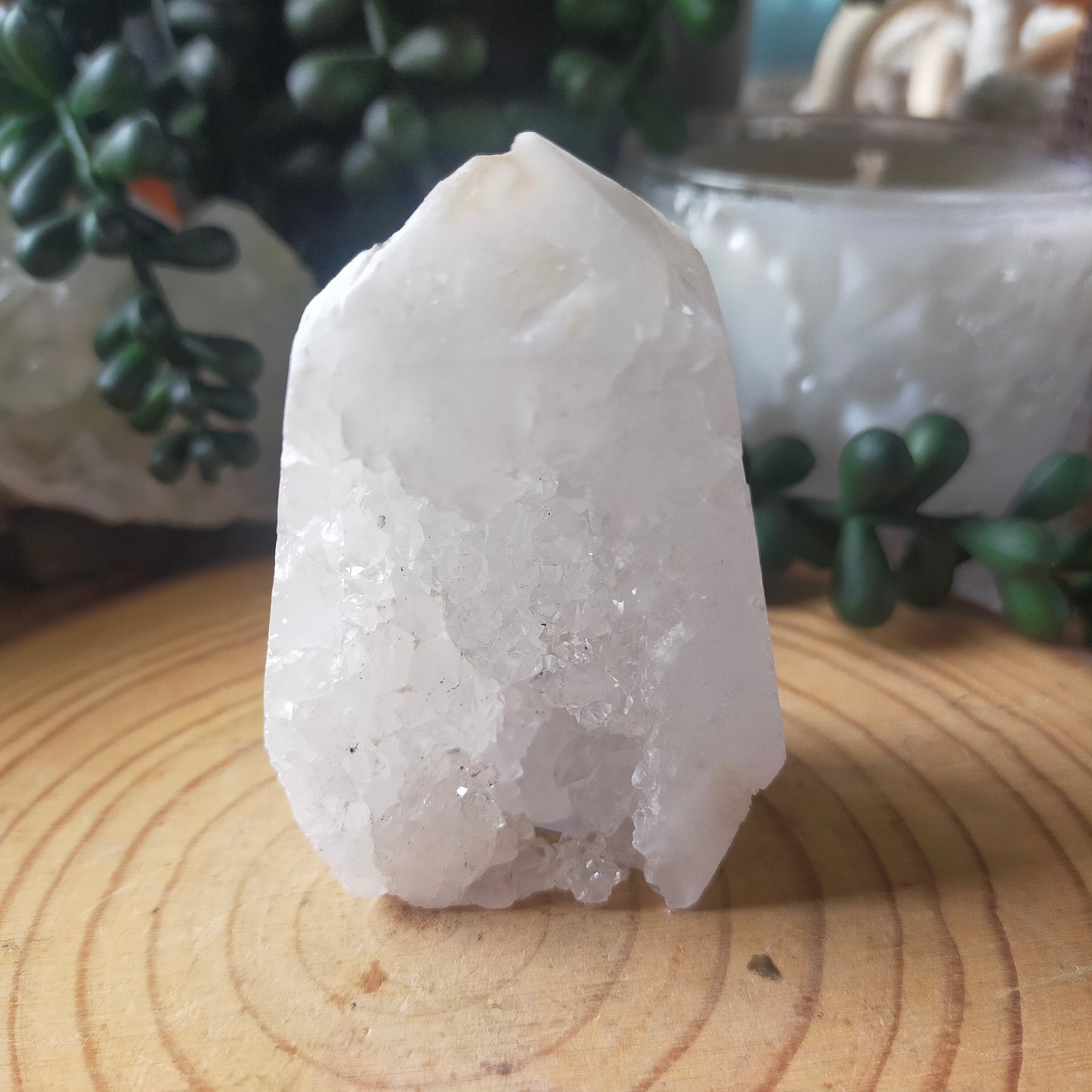 Druzy Agate Point