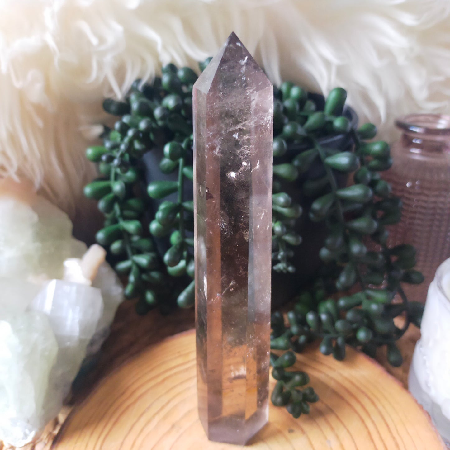 Smokey Quartz Tower