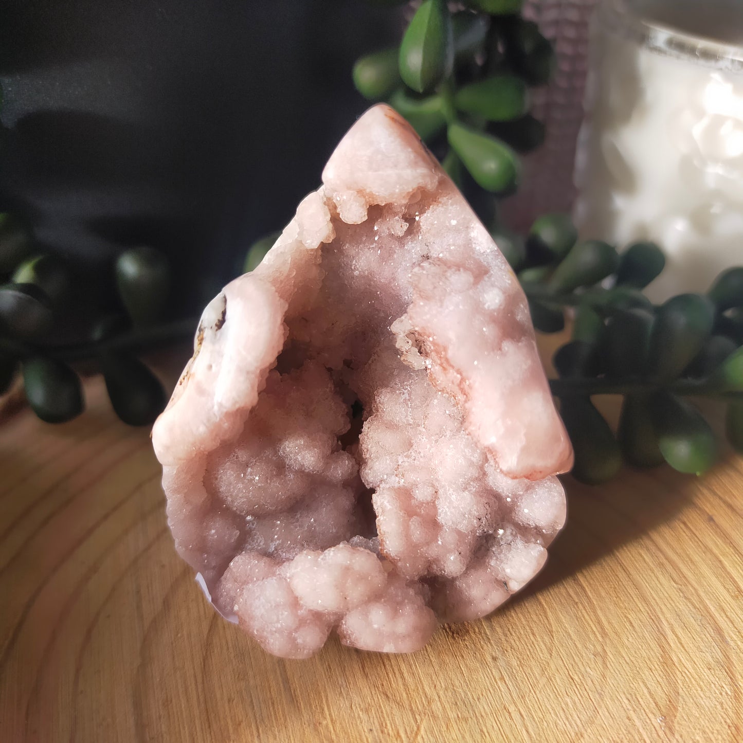 Pink Amethyst Geode