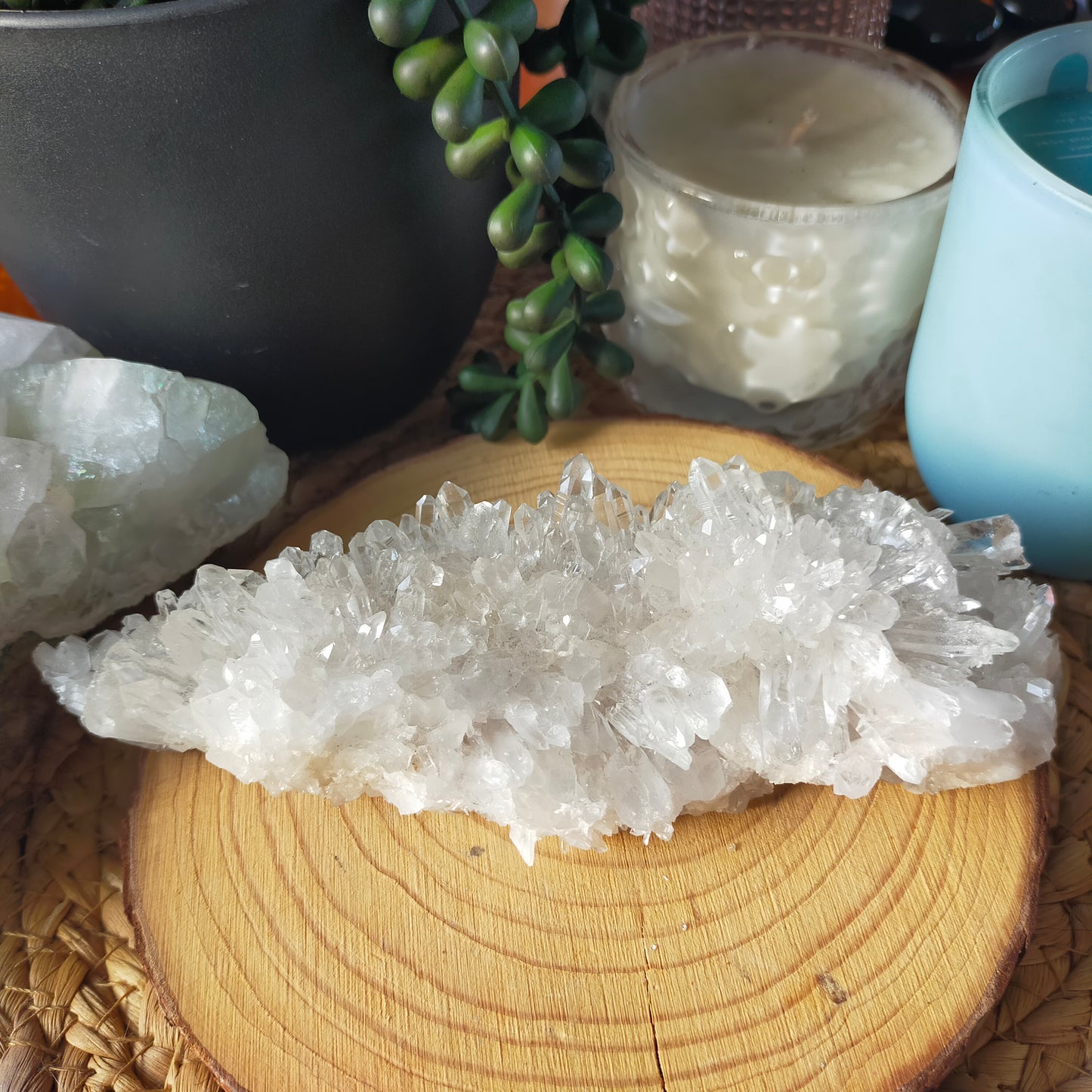 Gorgeous Clear Quartz Clusters
