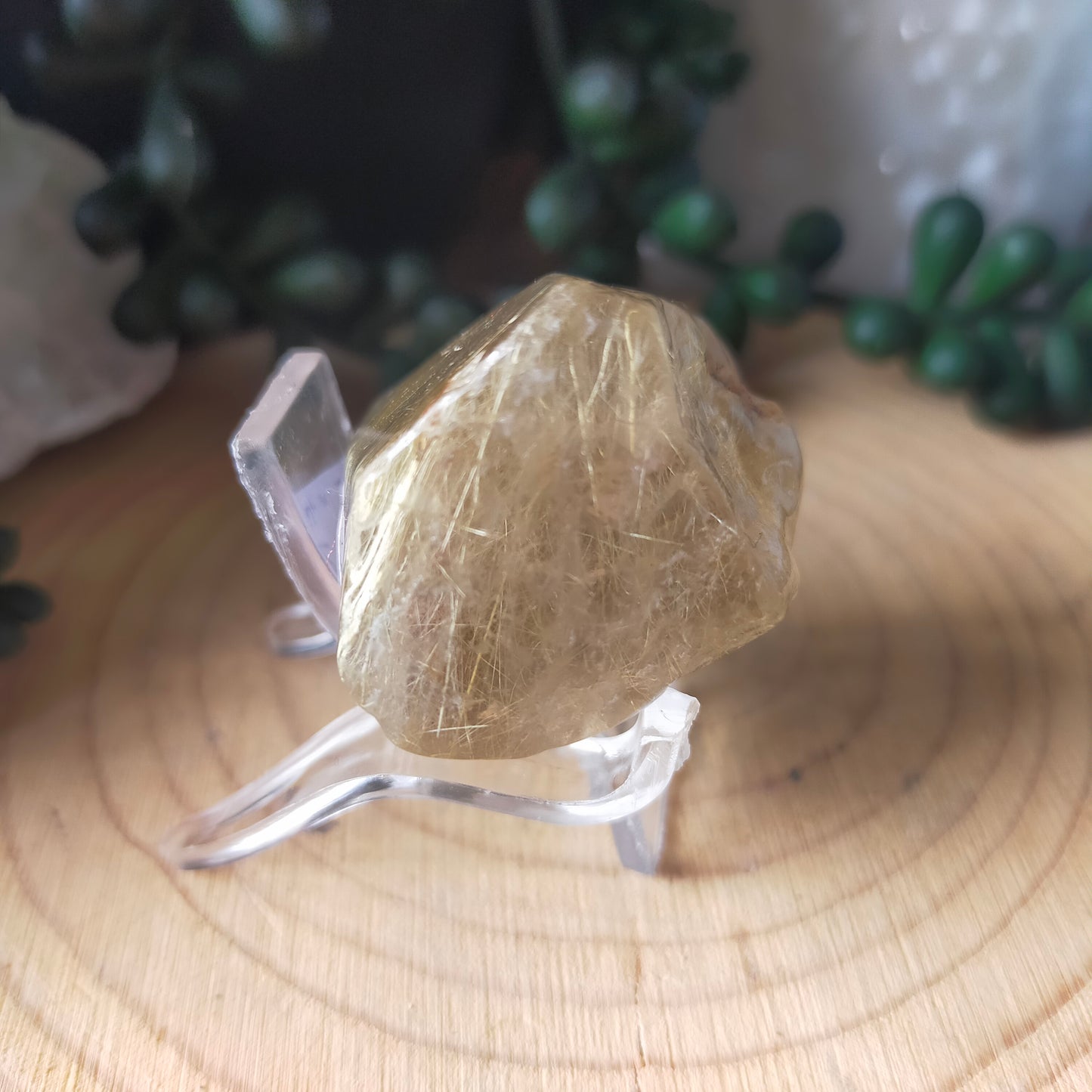 Raw Golden Rutile Chunks