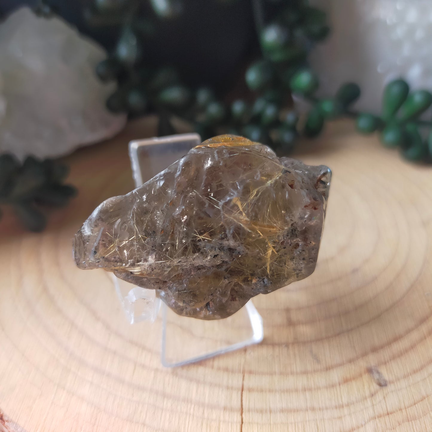 Raw Golden Rutile Chunks