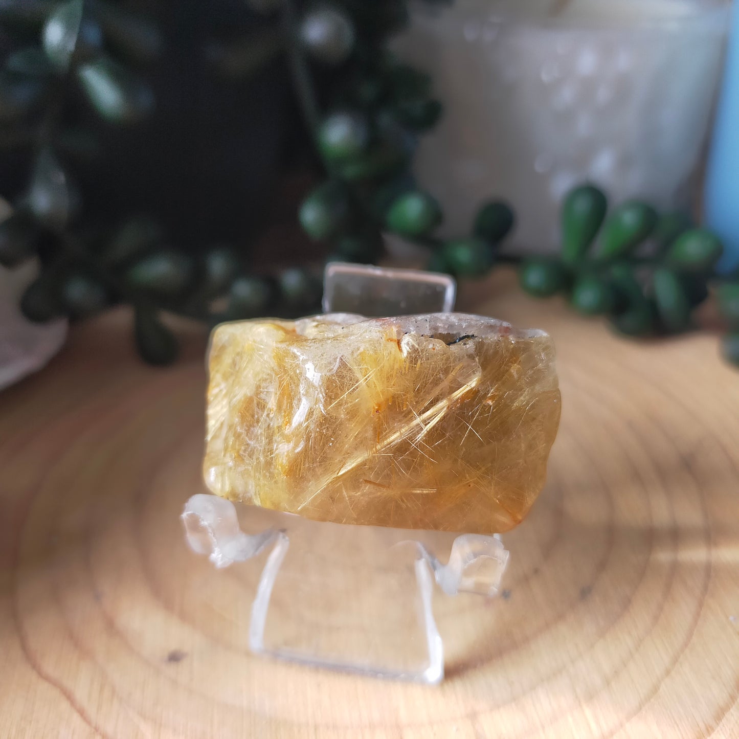 Raw Golden Rutile Chunks