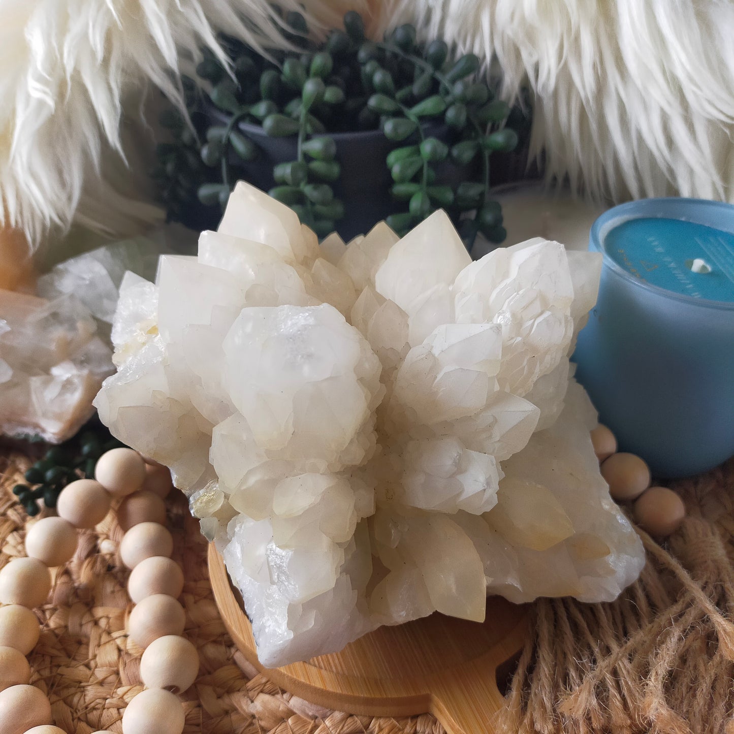 Large Pineapple Quartz Cluster