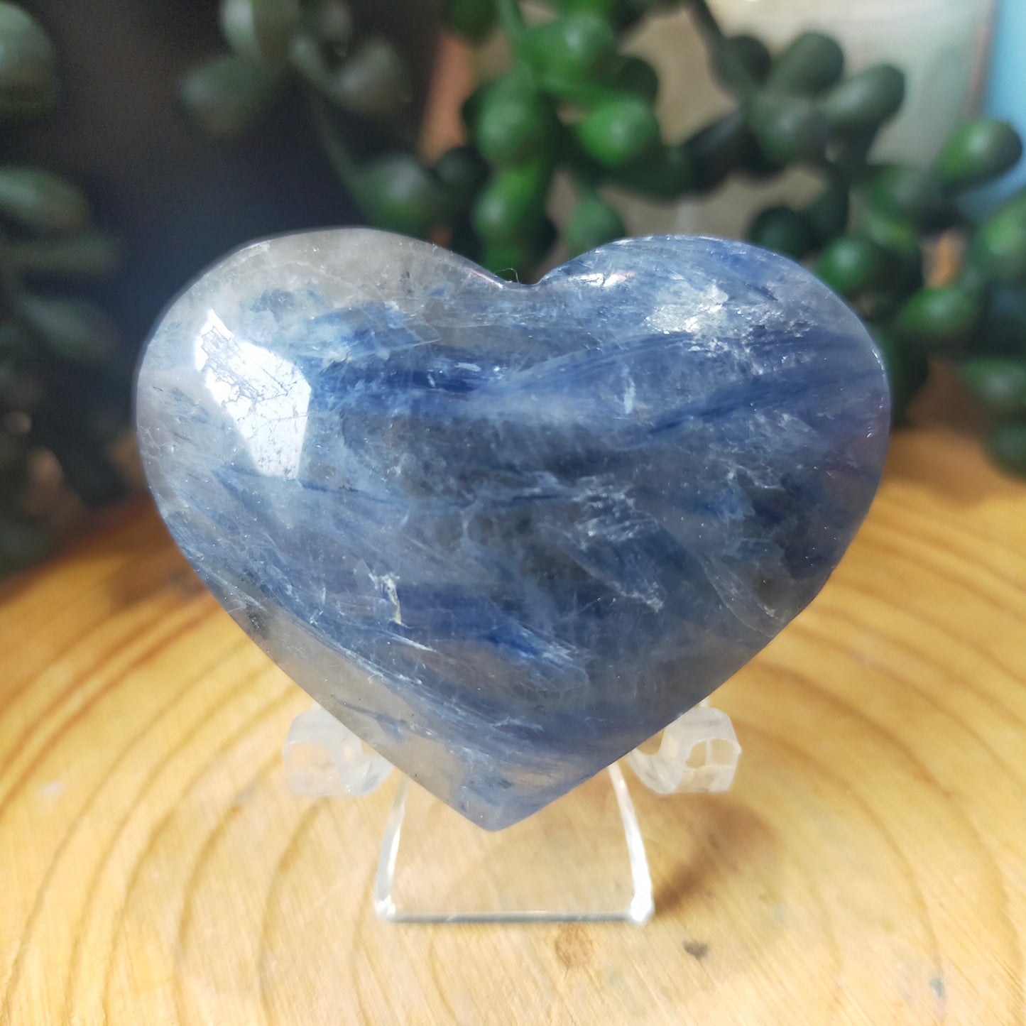 Blue Kyanite Heart