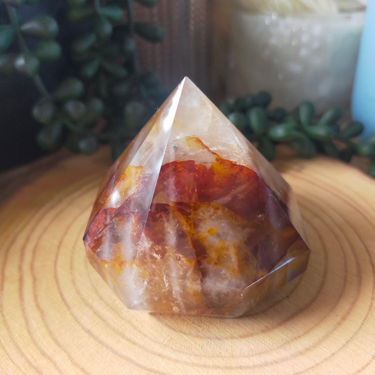 Fire Quartz/Golden Healer Diamond