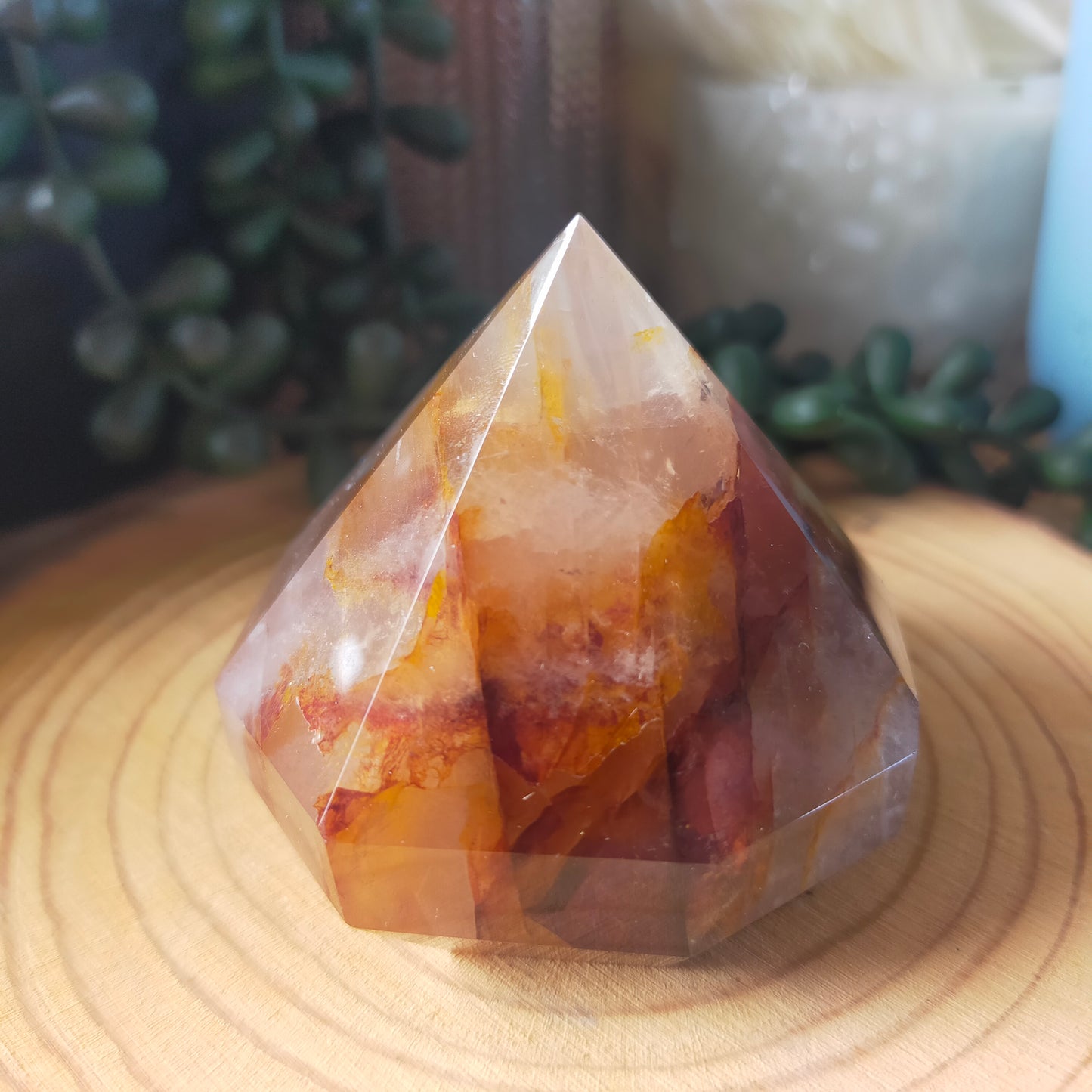 Fire Quartz/Golden Healer Diamond