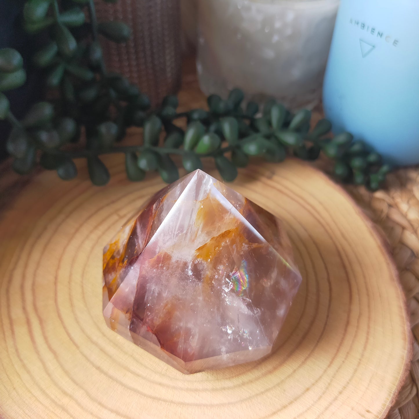 Fire Quartz/Golden Healer Diamond