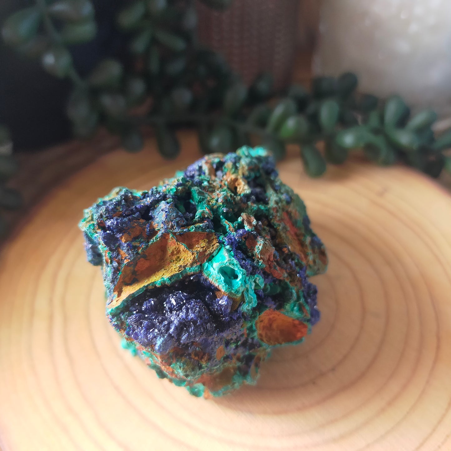 Raw Azurite/Malachite