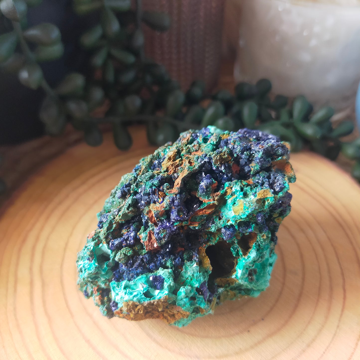 Raw Azurite/Malachite