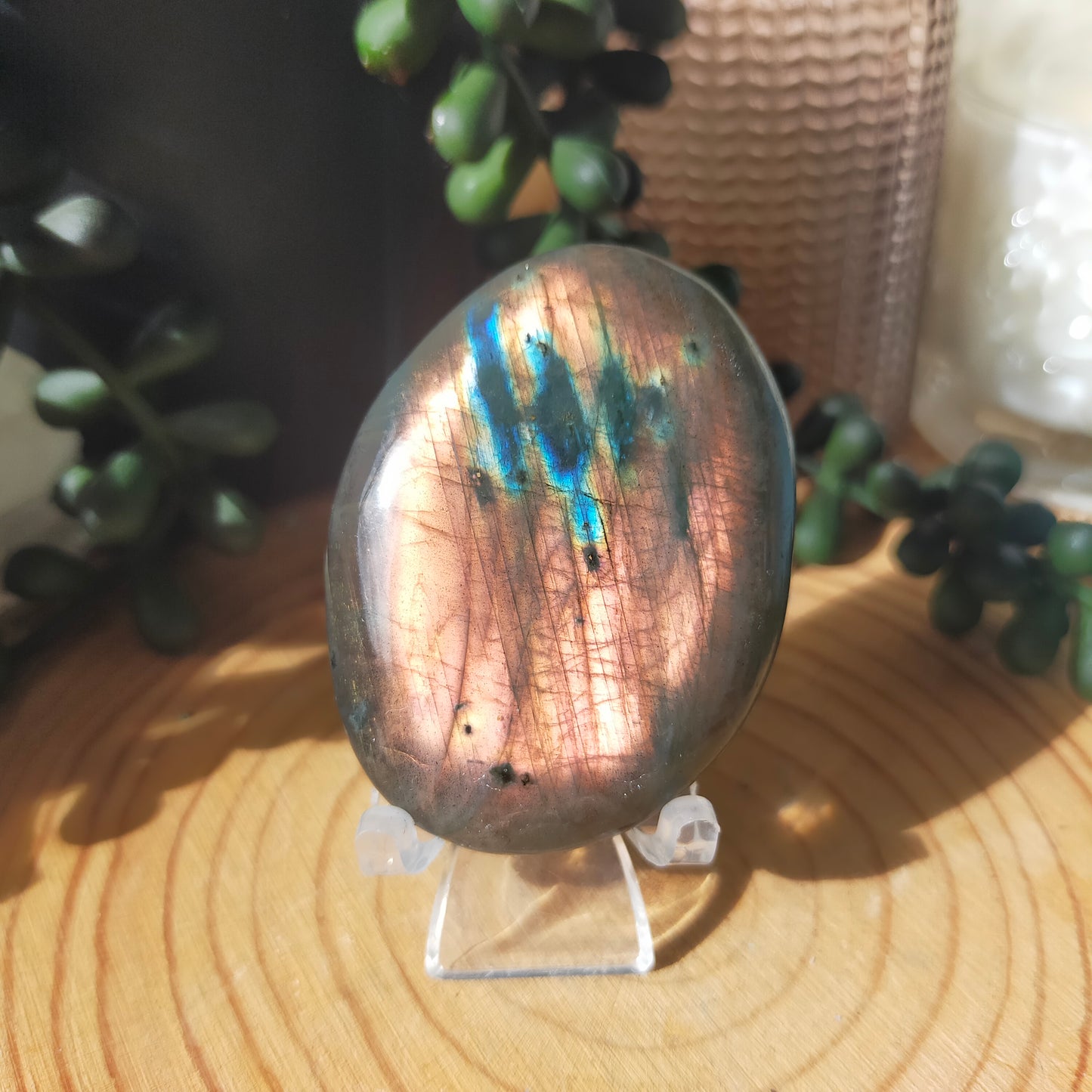 Labradorite Palmstones