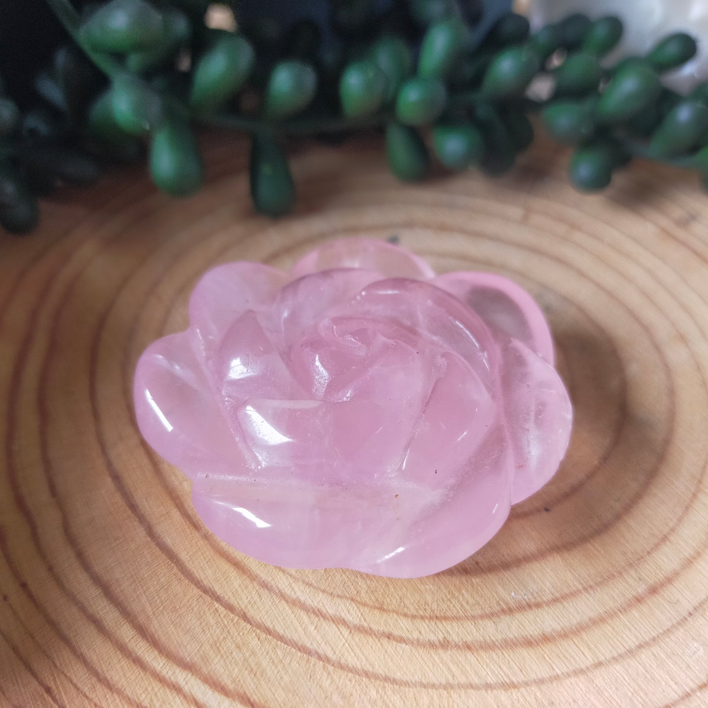 Rose Quartz Flower