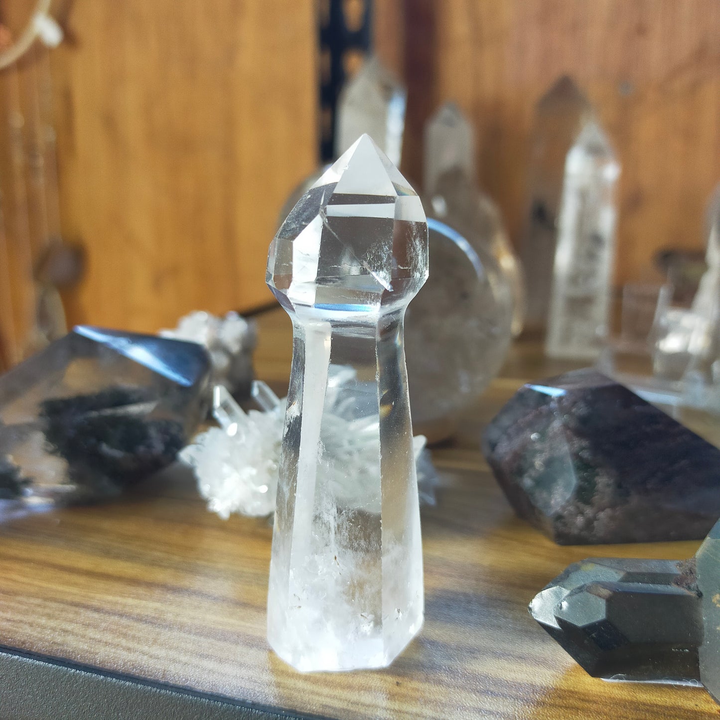 Clear Quartz Energy Point