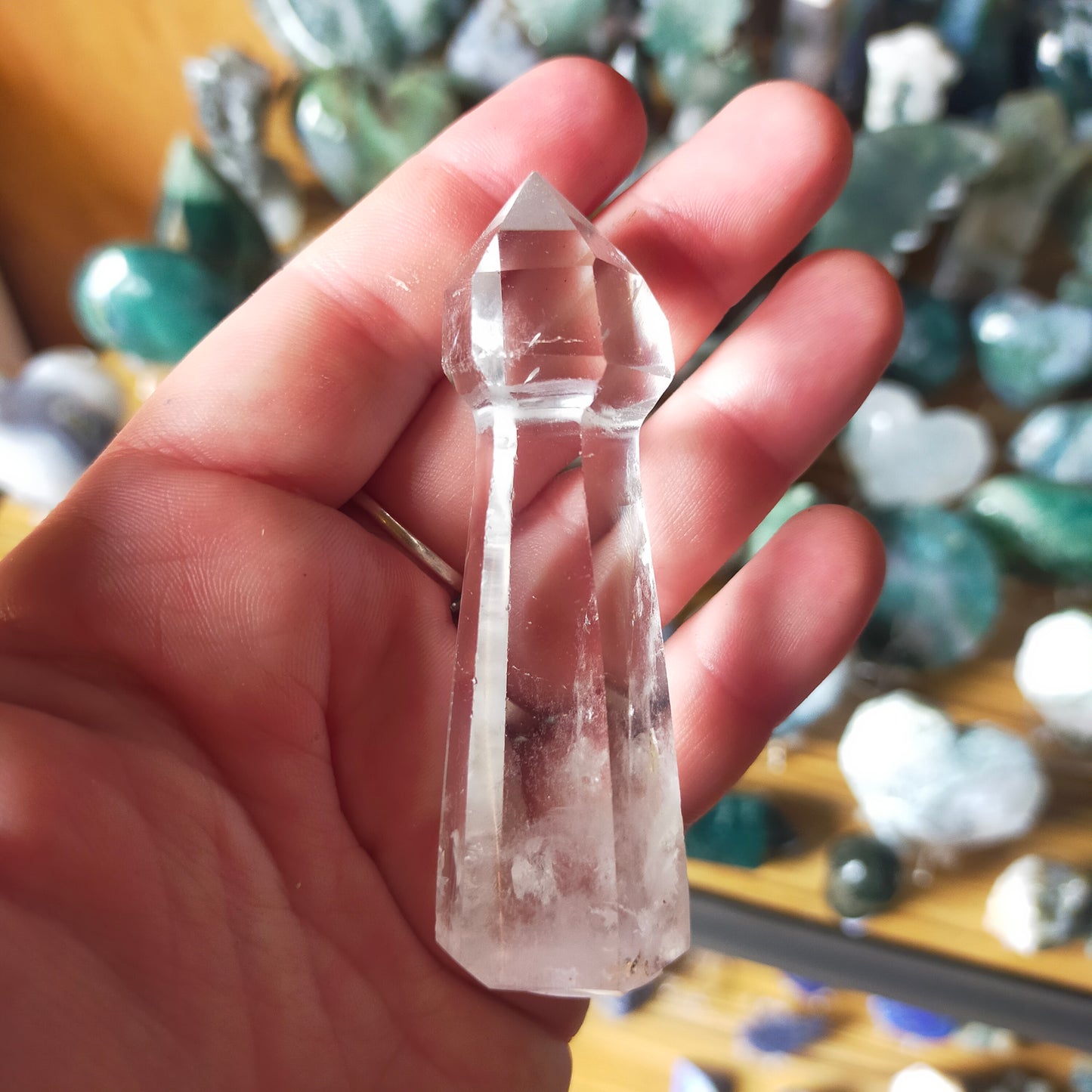 Clear Quartz Energy Point