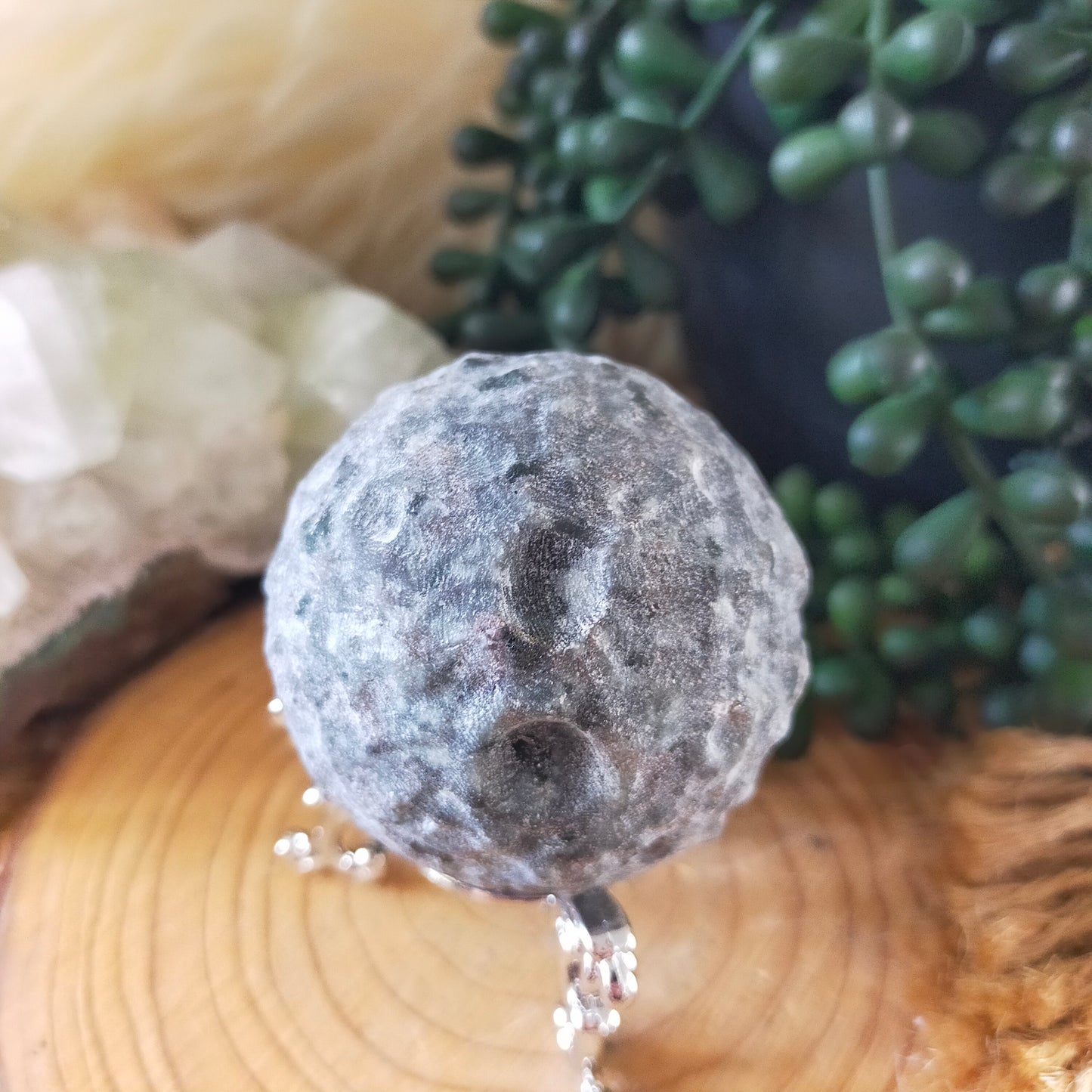 Yooperlite Moon Sphere