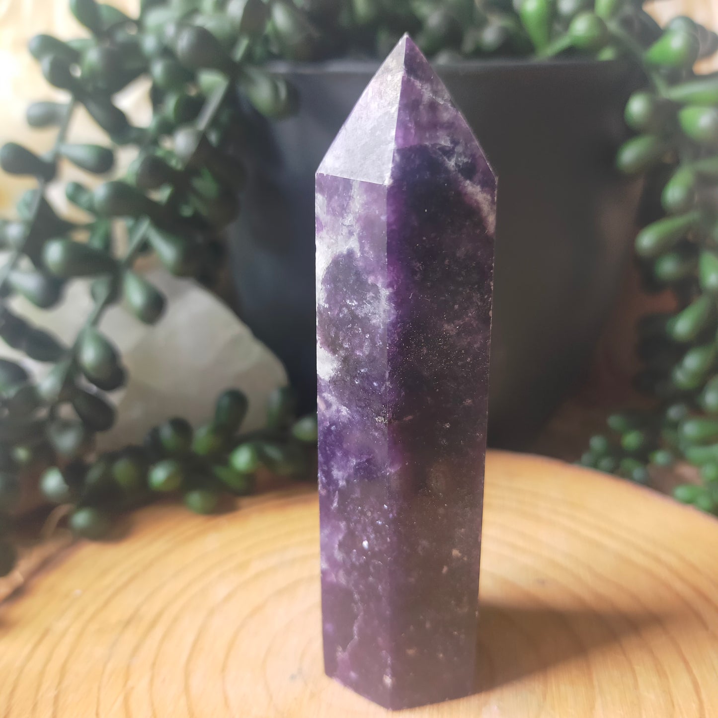 Lepidolite Points