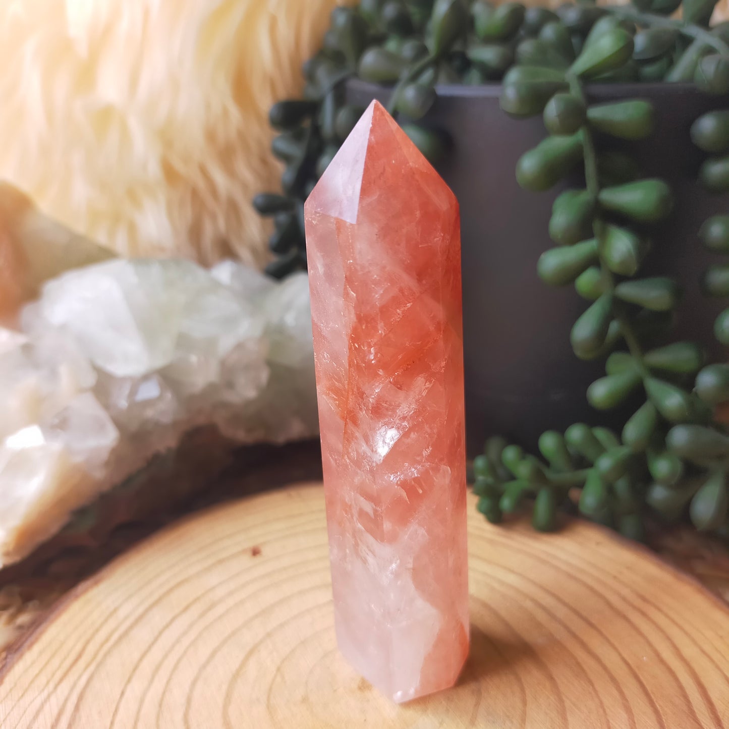 Fire Quartz Point