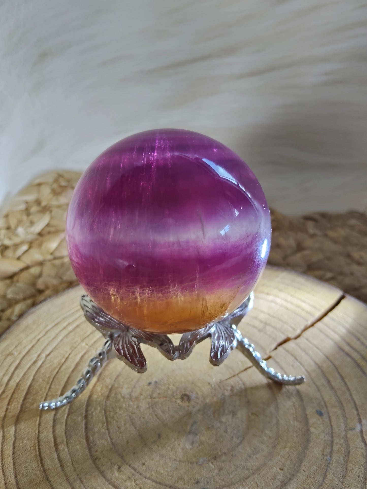 Candy Fluorite Sphere