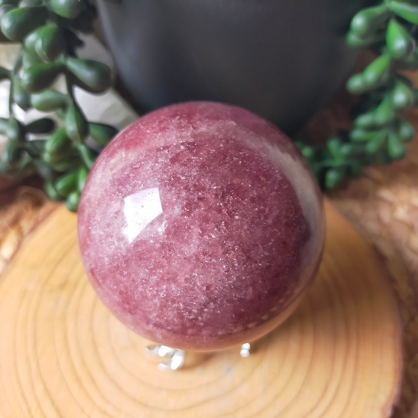 Strawberry Quartz Sphere
