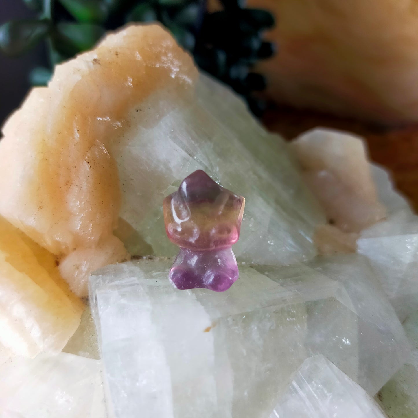 Mini Fluorite Carvings