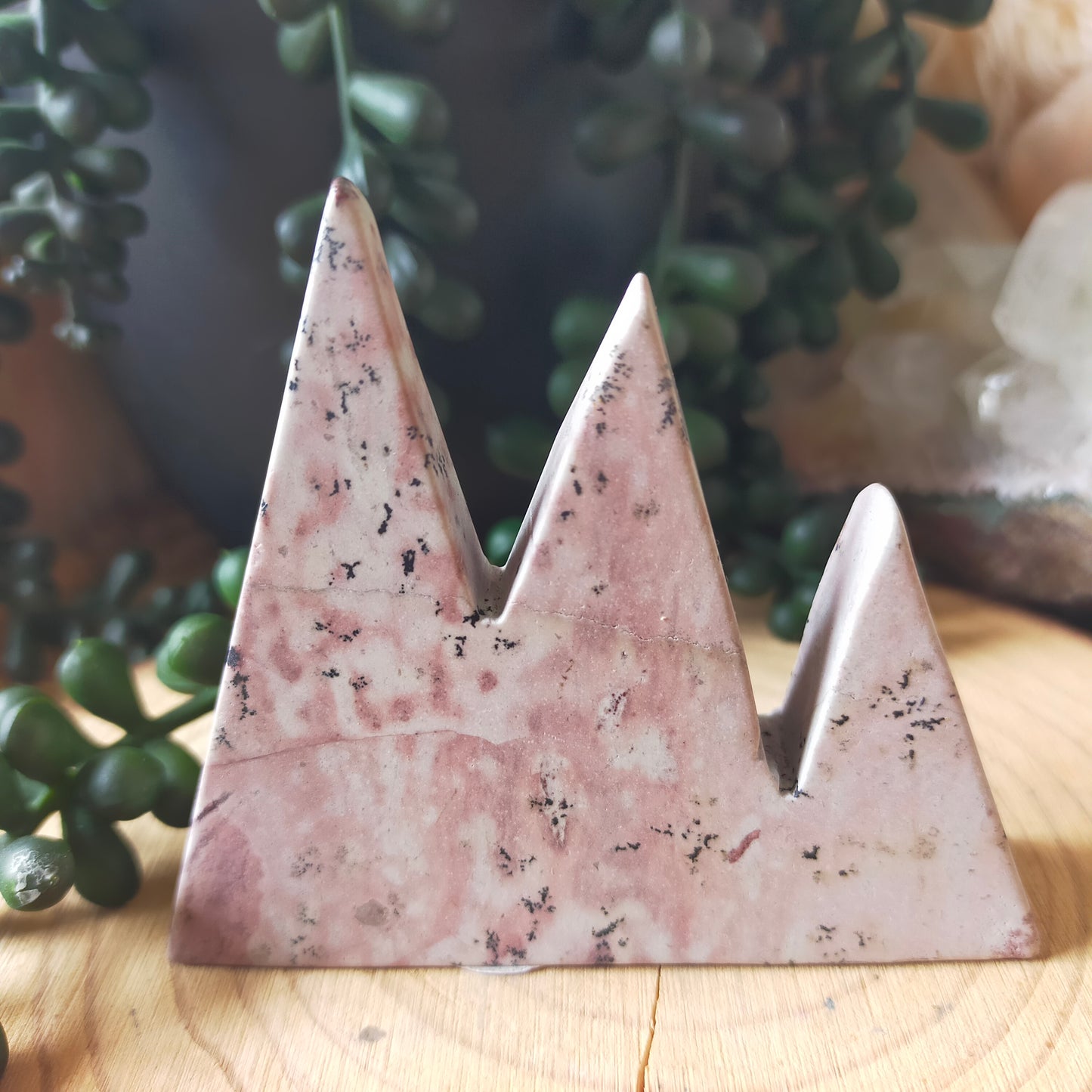 Pink Picture Jasper Mountains