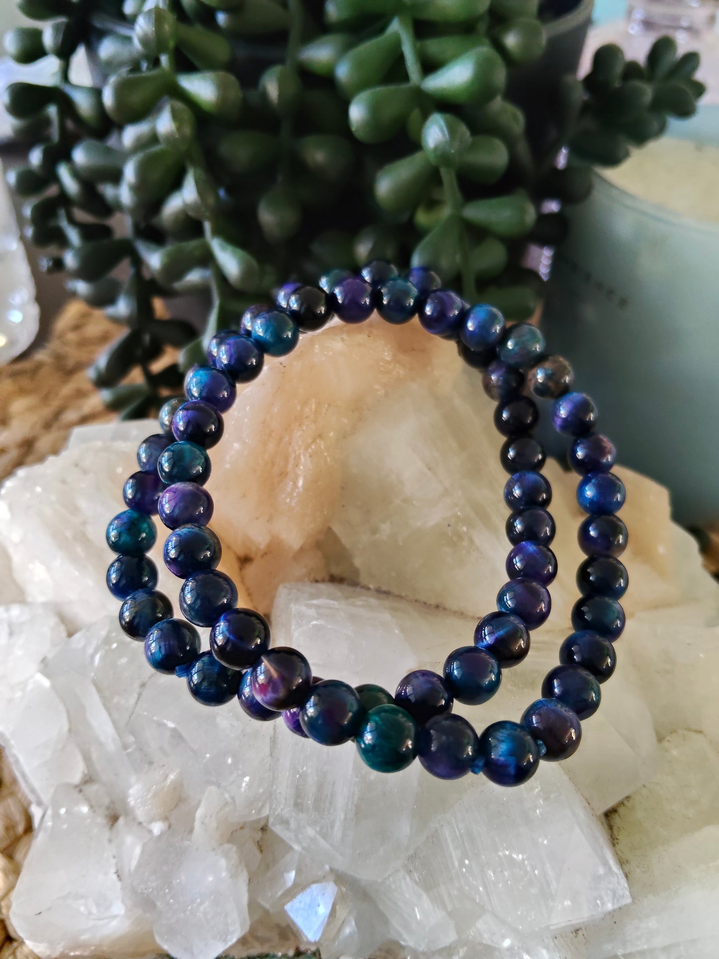 Galaxy Tigers Eye Bracelets