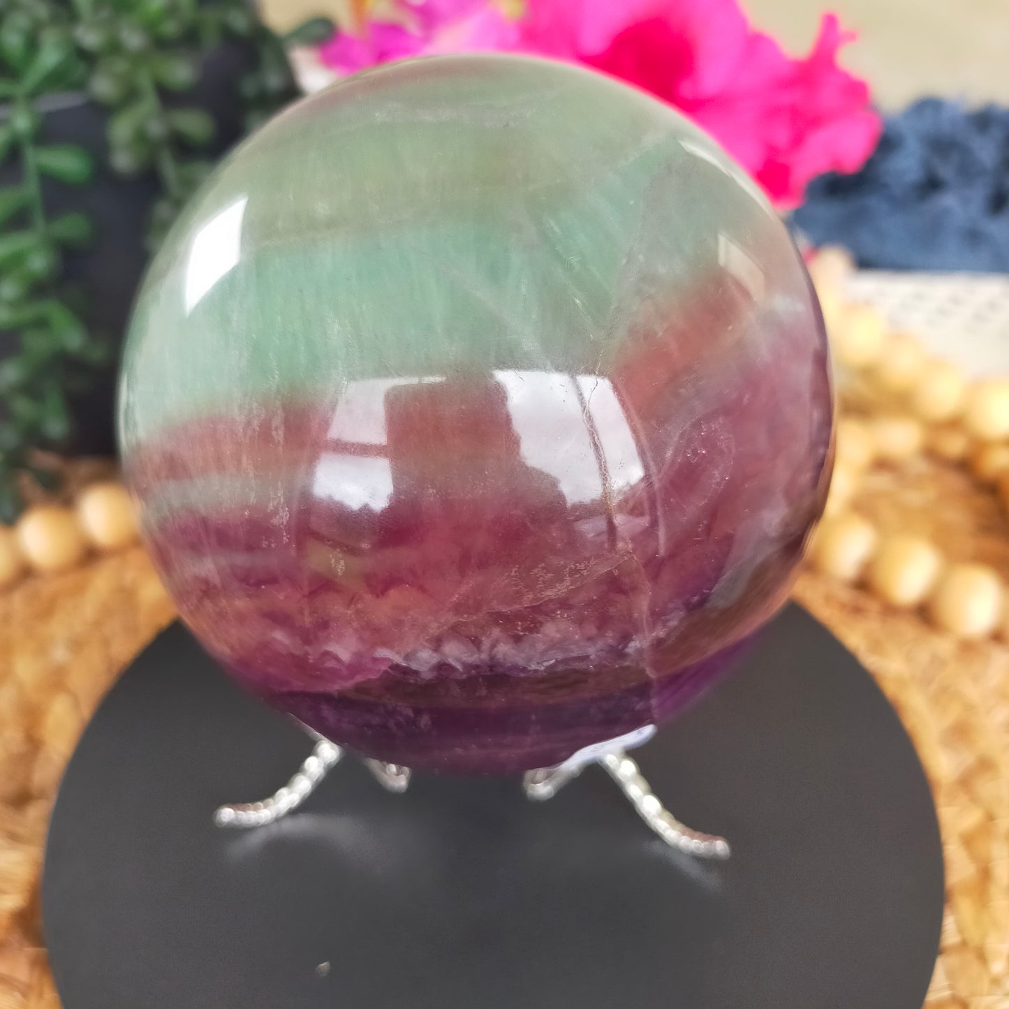 Candy Fluorite Sphere