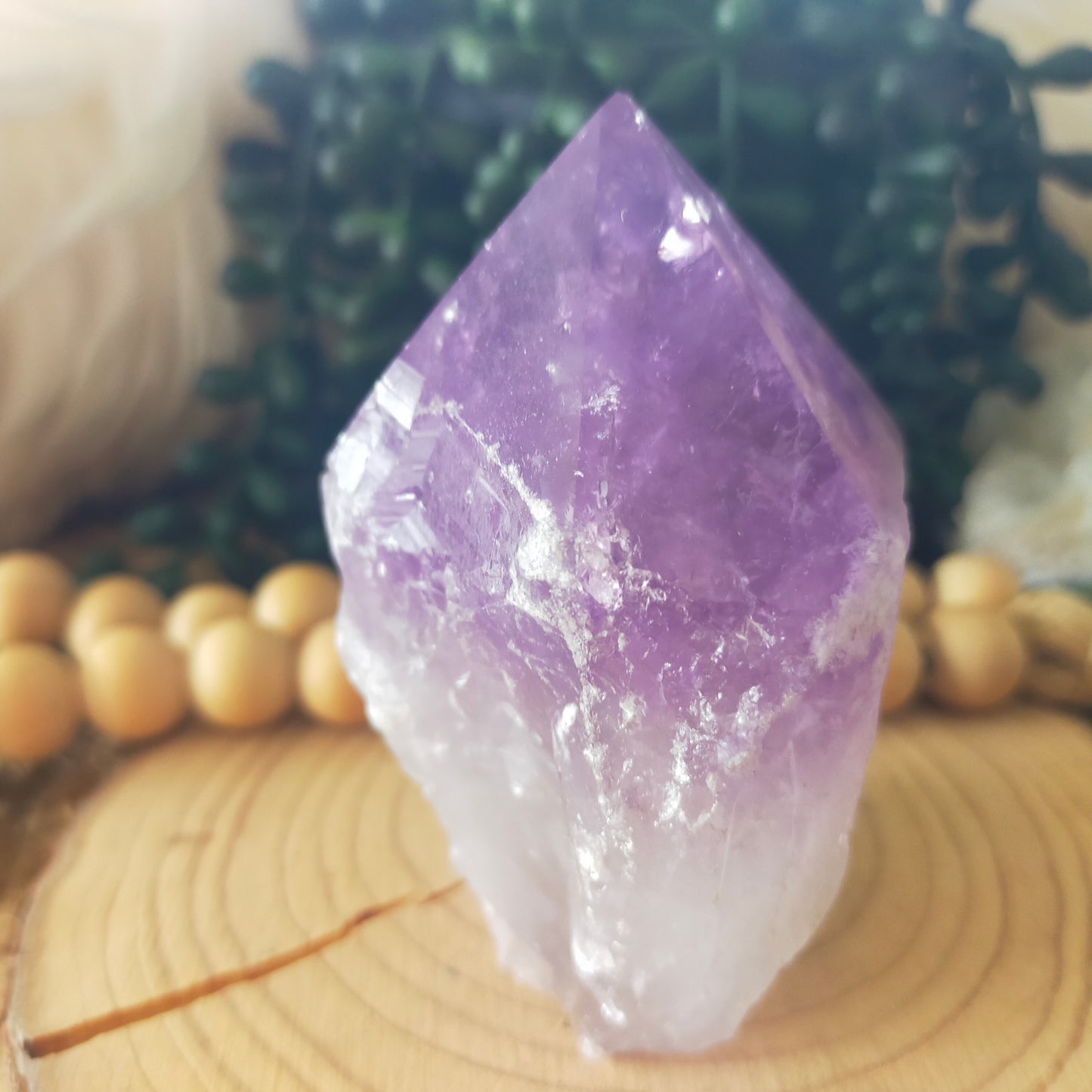 Amethyst Cut Base Point