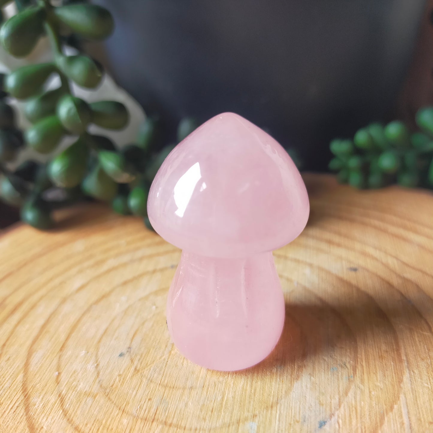 Rose Quartz Mushroom