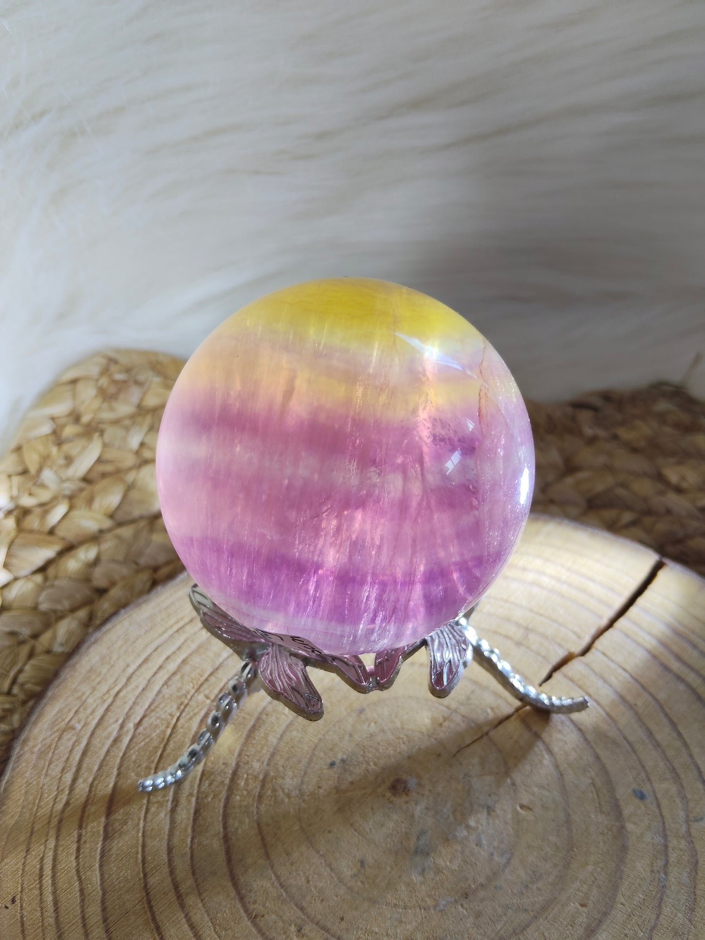 Candy Fluorite Sphere