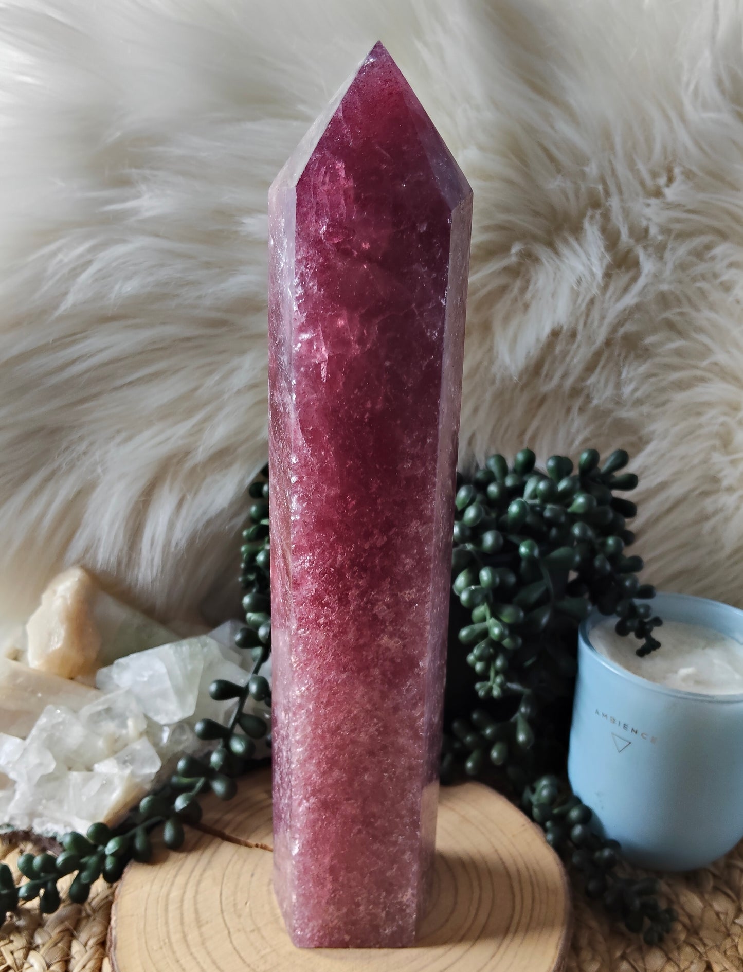 Strawberry Quartz Towers