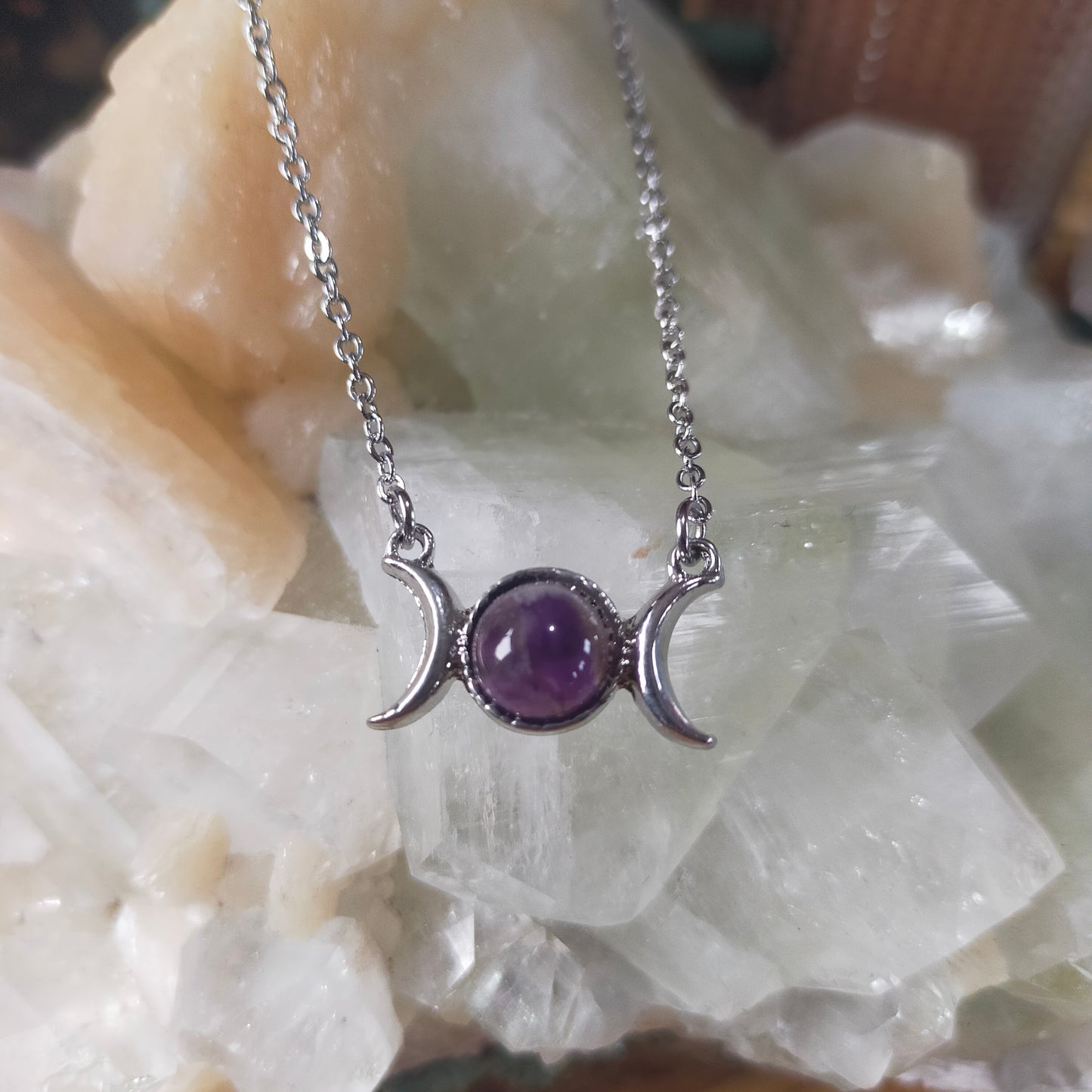 Triple Moon Necklaces