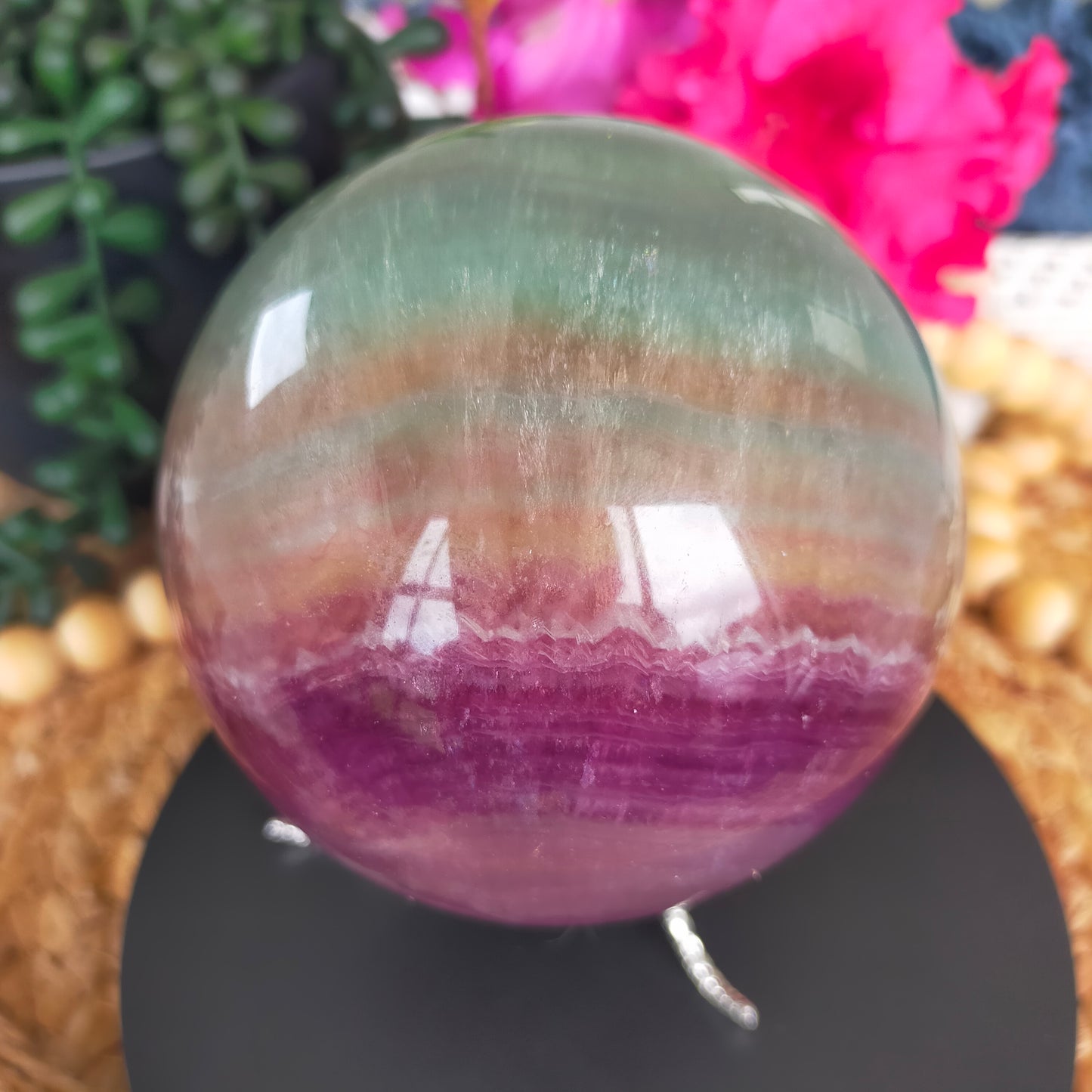 Candy Fluorite Sphere