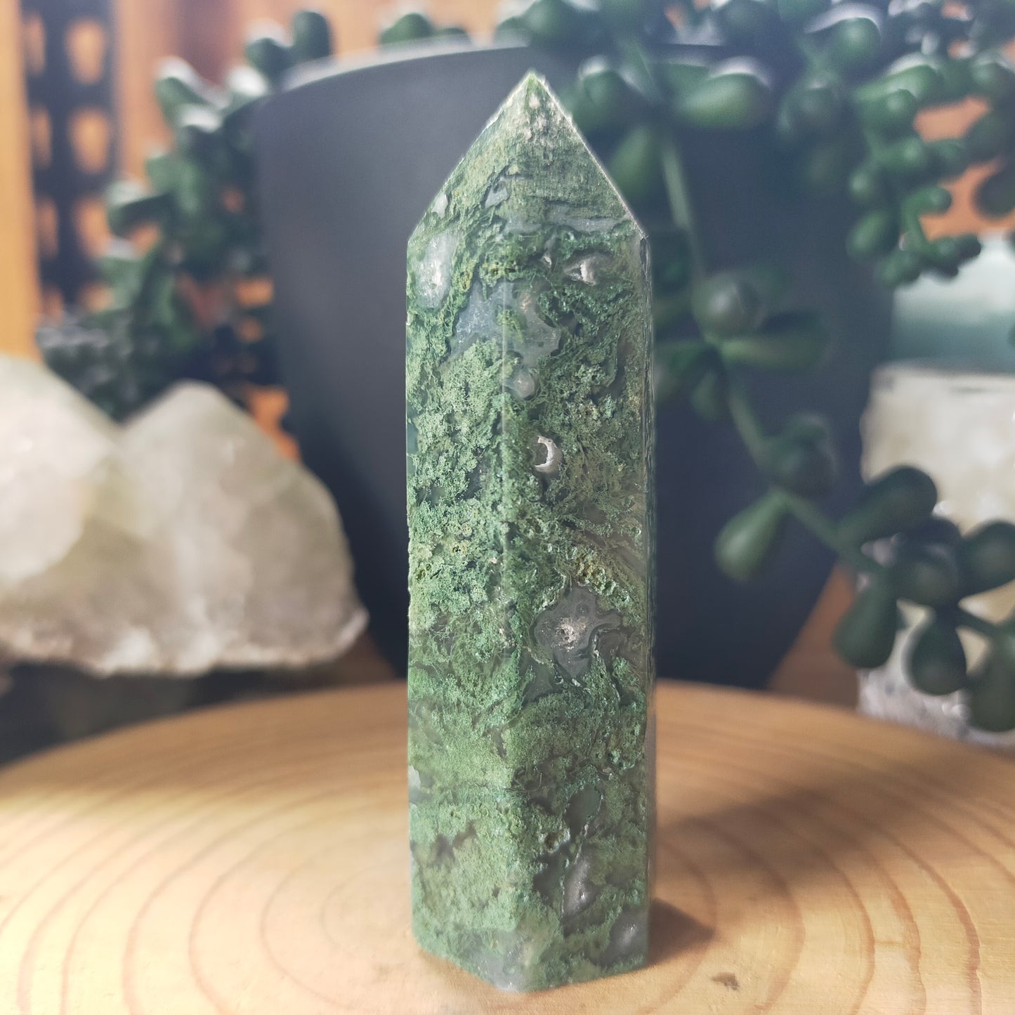 Moss Agate Points
