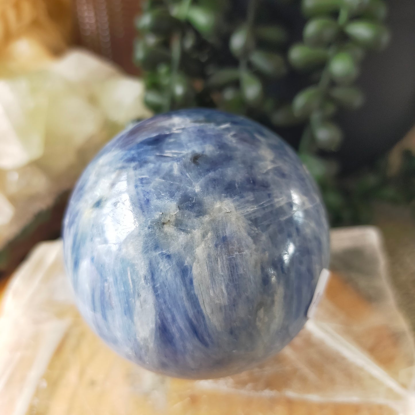Blue Kyanite Sphere